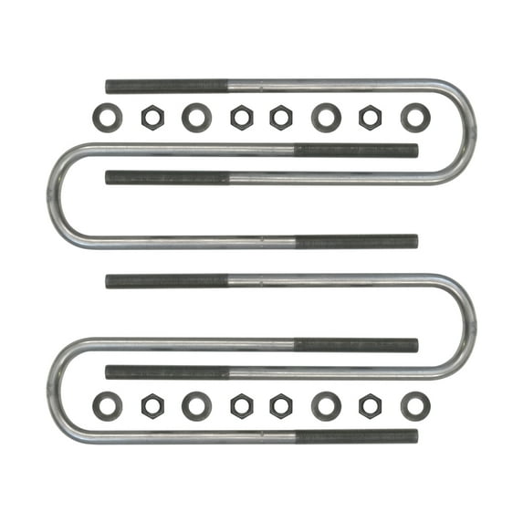 11-UP FSD REAR 12" U-BOLT KIT Fits select: 2011-2022 FORD F250, 2011-2022 FORD F350