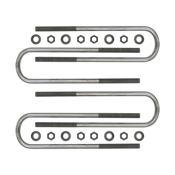 11-UP FSD REAR 12" U-BOLT KIT Fits select: 2011-2022 FORD F250, 2011-2022 FORD F350