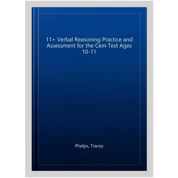 11+ Verbal Reasoning Practice And Assessment For The Cem Tes