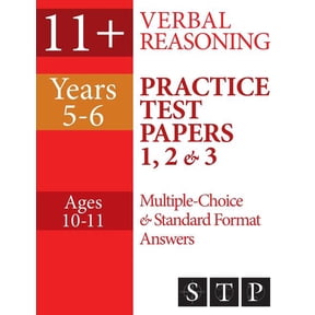 11+ Essentials 11+ Verbal Reasoning Practice Test Papers 1, 2 & 3: Multiple-Choice and Standard Format Answers (Years 5-6: Ages 10-11), Book 5, (Paperback)