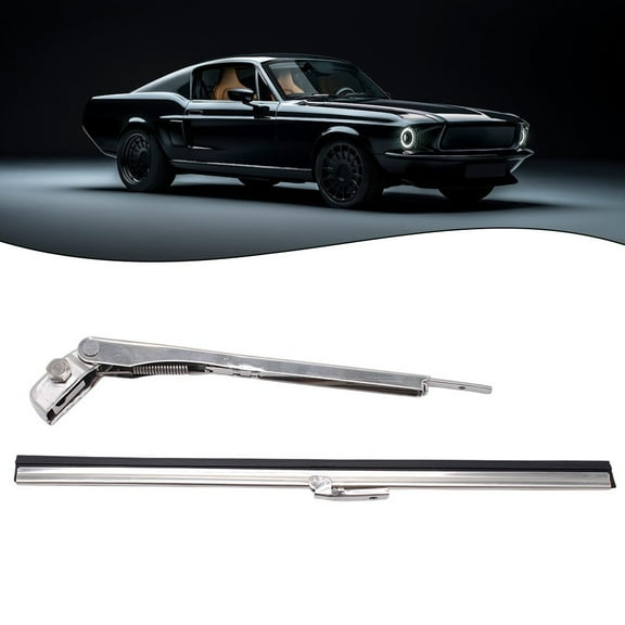 11\" Windshield Wiper Set for Jeep, Custom Hot Rod, Street and Boat Use