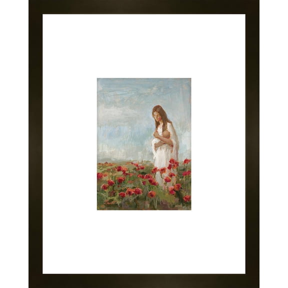 11 X 14 Cherishing Small Moments Faux Mat by Lovetta Reyes Cairo