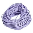 thumbnail image 1 of 11 Yards 2mm Round Leather Cord Lacing Strings for DIY Crafts Light Purple, 1 of 6