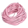 thumbnail image 1 of 11 Yards 2mm Round Leather Cord Lacing Strings for DIY Crafts Pink, 1 of 6
