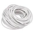 thumbnail image 1 of 11 Yards 3mm Round Leather Cord Lacing Strings for DIY Crafts Pure White, 1 of 6