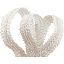 11 Yards 5 8 inch White Braid Trim Polyester Woven Braid Trim Centipede Decorative Gimp Trim Basic Trim