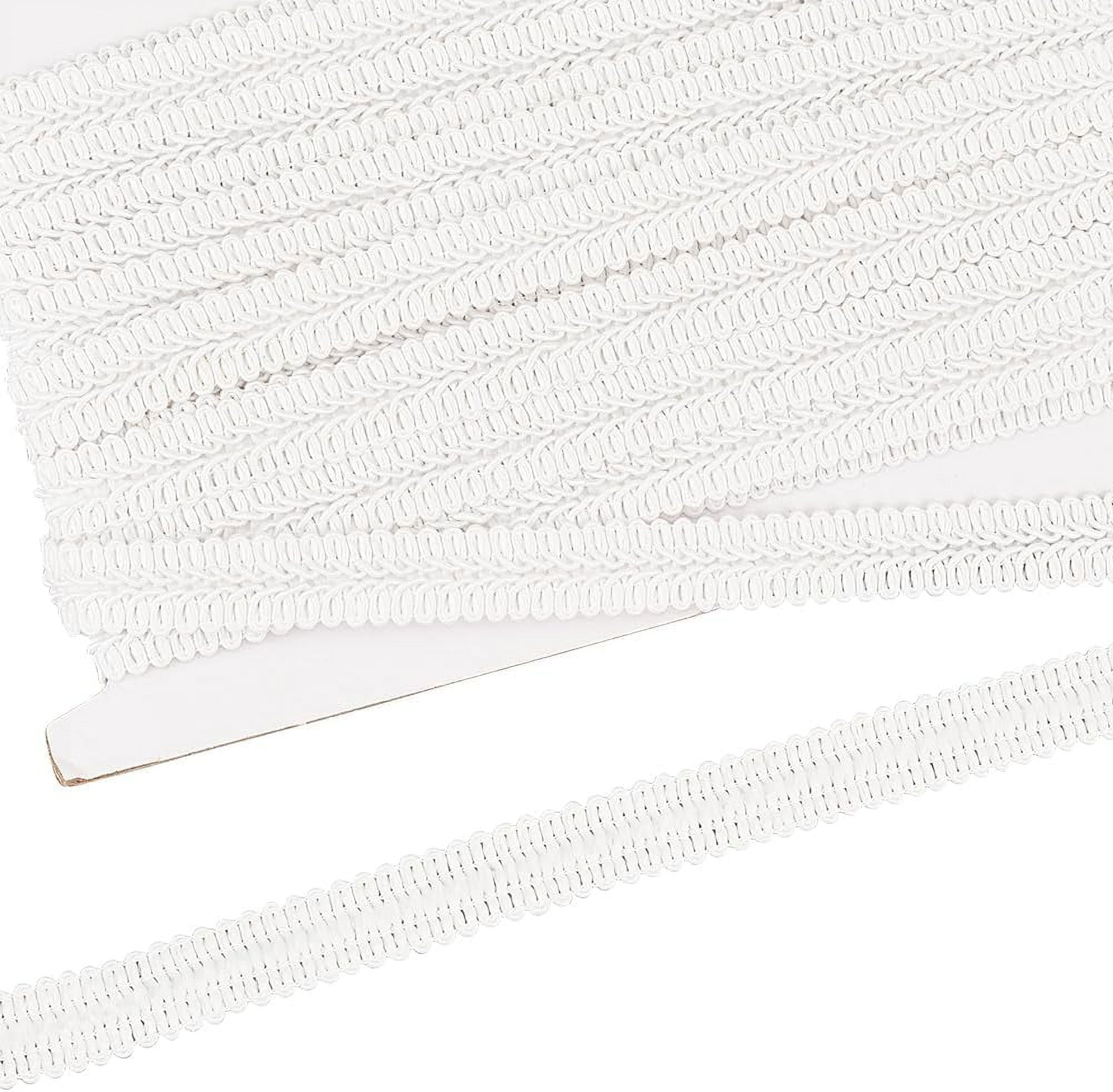11 Yards 5/8 inch White Braid Trim Polyester Woven Braid Trim Centipede ...