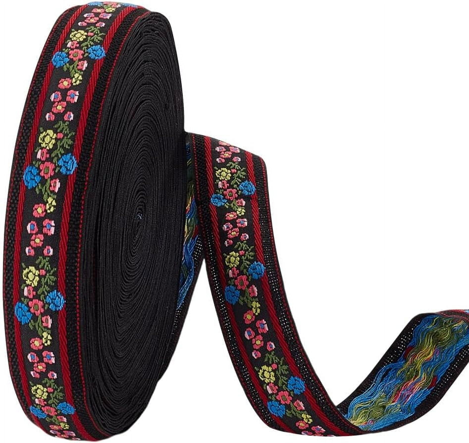 11 Yards Ethnic Embroidered Ribbon Trim 1.18