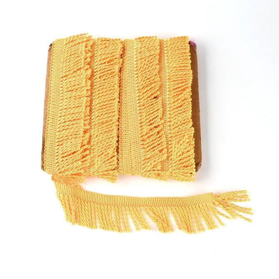 11 Yards Golden Fringe Trim 2.3 Wide Curtain Fringes Bullion Fringe Trim Fabric Trims Sewing