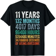 11 Year Old BDay Decorations Son Boy 11yr 11th Birthday T-Shirt