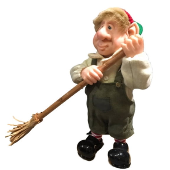 11" Zim's The Elves Themselves Irving Collectible Christmas Elf Tabletop Figure