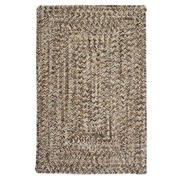 11 ft. Corsica Square Rug, Weathered Brown