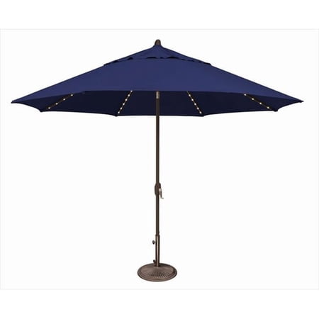 11 ft. Lanai Pro Octagon Market Umbrella with Star Light Sky Blue