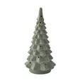 thumbnail image 1 of 11" glittered muted green tree with branch details. LED., 1 of 1