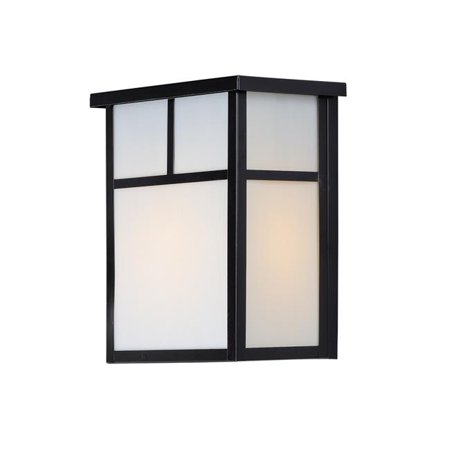 11 in. Coldwater 2-Light Outdoor Wall Lantern, Black