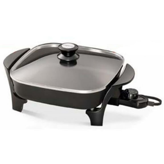 11 in. Electric Skillet with Glass Cover