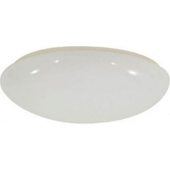 11 in. Shallow Dome Diffuser - White