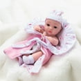thumbnail image 1 of 11 in Soft Lifelike Sleeping Doll - Realistic Newborn Vinyl Doll, Cute Infant Toy, Lifelike Doll Toy, 1pcs, C, 1 of 5