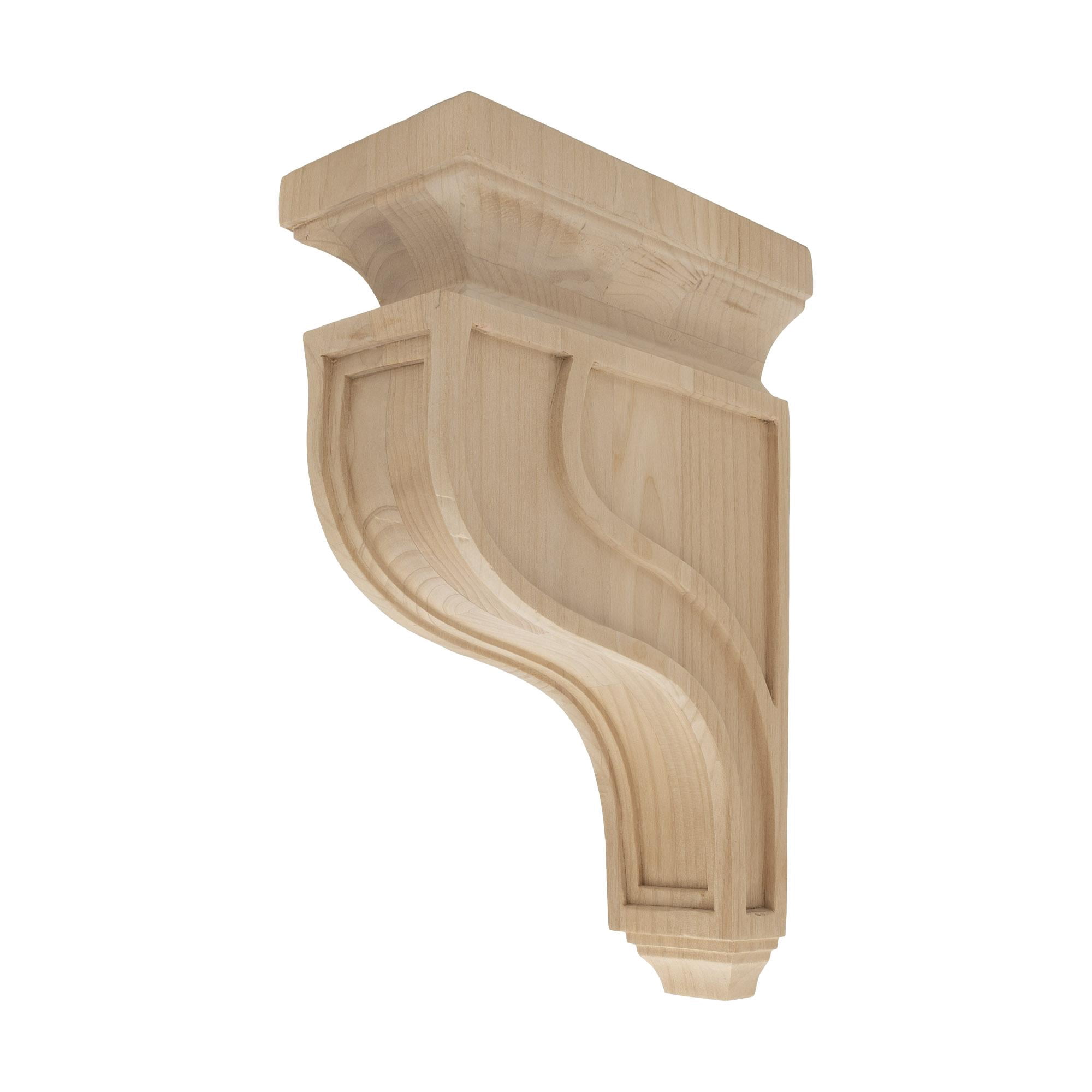 11 in. x 3-1/2 in. x 7-1/4 in. Unfinished Medium North American Solid