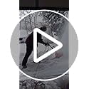 11 inch Corded Snow Shovel Blower for driveways, walkways, Sidewalks, 20FT Throwing Distance, 13 lbs