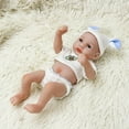 thumbnail image 1 of 11 inch Handmade Baby Doll Boy Infant Baby Doll Soft Vinyl Silicone Kids Christmas Gift, 1 of 6