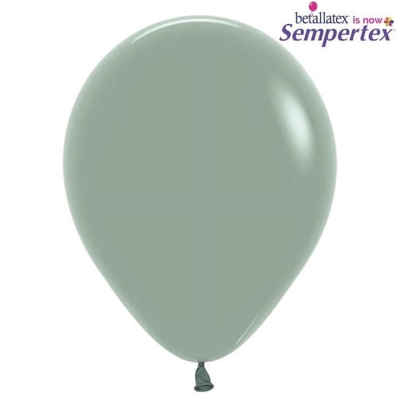 11 inch Pastel Dusk Laurel Green Betallatex / Sempertex Latex Balloons (100 Pack) - Party Supplies Decorations