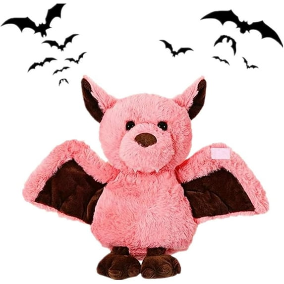 11 inch Plush Bat Stuffed Animal Plush Toy Halloween Bat Decor Bedtime Toys for Kids