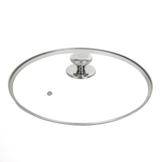 ALL CLAD 11 1/2” inside STAINLESS STEEL REPLACEMENT LID 12 1/2” outside -  Dent