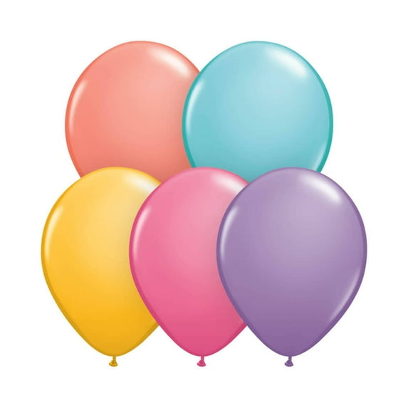 11 inch Qualatex Candy Assortment Latex Balloons (100 Pack) - Party Supplies Decorations