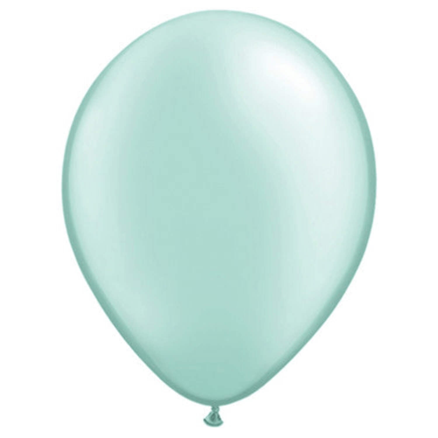 11 inch Qualatex Pearl Mint Green Latex Balloons (100 Pack) - Party Supplies Decorations
