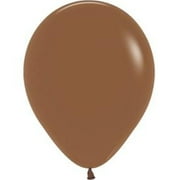 11 inch Sempertex Deluxe Coffee Latex Balloons 100 Pack - Party Supplies Decorations