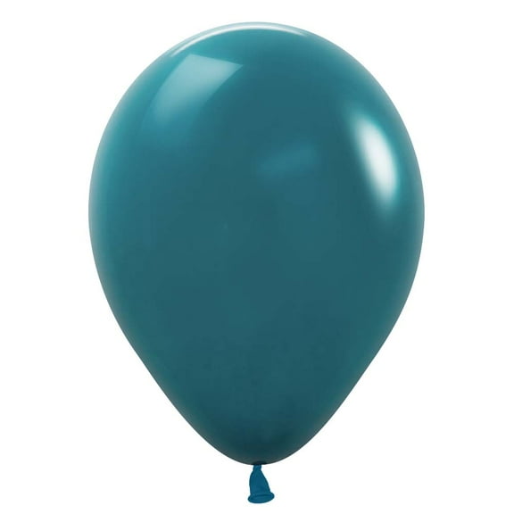 11 inch Sempertex Deluxe Deep Teal Latex Balloons (10 Pack) - Party Supplies Decorations