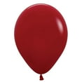 thumbnail image 1 of 11 inch Sempertex Deluxe Imperial Red Latex Balloons (10 Pack) - Party Supplies Decorations, 1 of 4