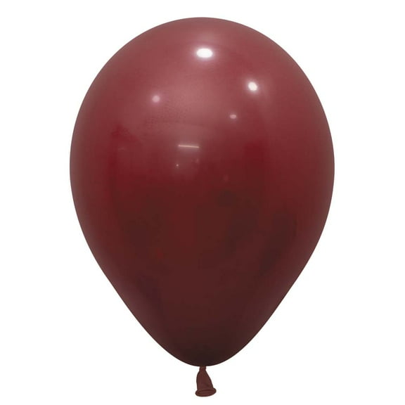 11 inch Sempertex Deluxe Merlot Latex Balloons (10 Pack) - Party Supplies Decorations