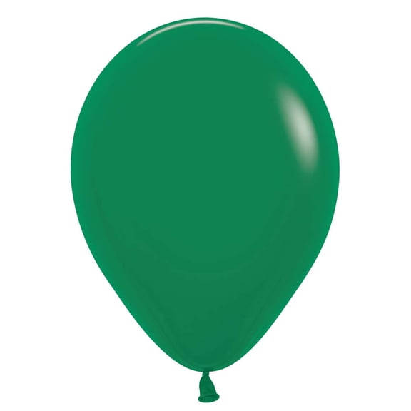 11 inch Sempertex Fashion Forest Green Latex Balloons (100 Pack) - Party Supplies Decorations