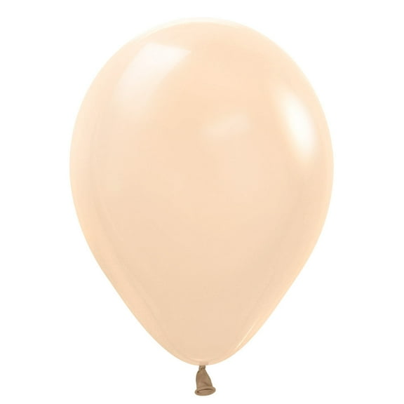 11 inch Sempertex Pastel Matte Malibu Peach Latex Balloons (10 Pack) - Party Supplies Decorations