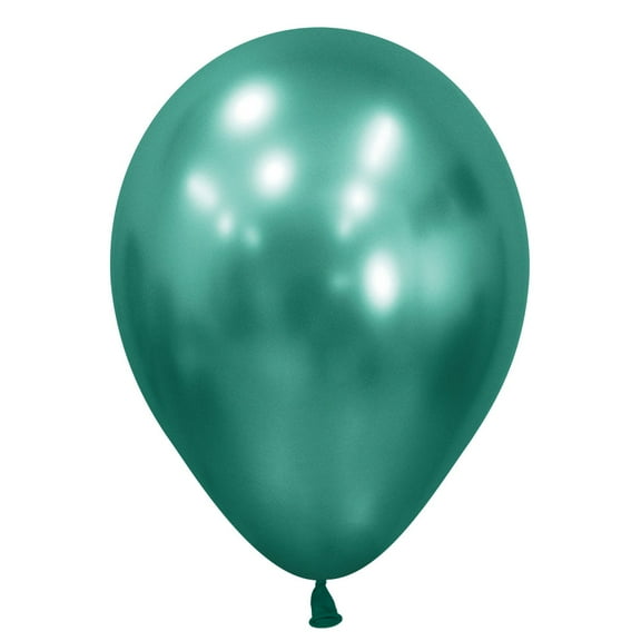 11 inch Sempertex Reflex Aurora Green Latex Balloons (50 Pack) - Party Supplies Decorations