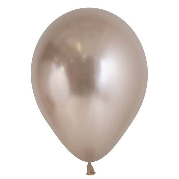 11 inch Sempertex Reflex Champagne Latex Balloons (50 Pack) - Party Supplies Decorations