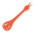 thumbnail image 1 of 11 inch Silicone Whisk 2-in-1, Non-Stick Manual Egg Beater and Mixer with Gripping Tongs, Handheld Blender for Beating Eggs, Blending Sauces, Mixing Batter, Kitchen Utensil, 1 Pc,Red, 1 of 7