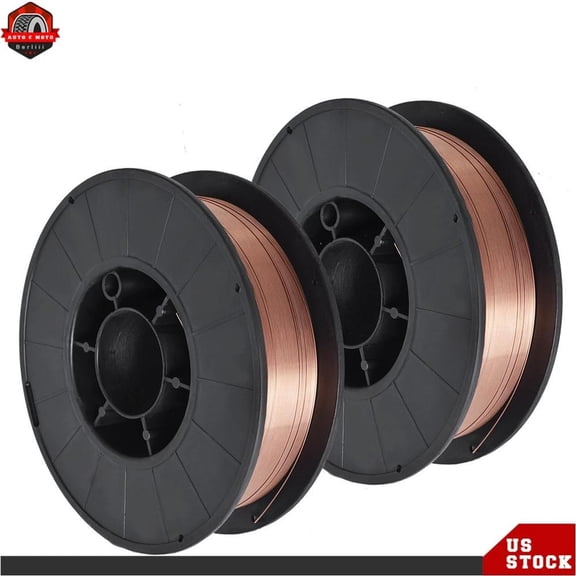 11-lb Roll 2Pack ER70S-6 .030" (0.8mm) Mild Steel MIG Welding Wire