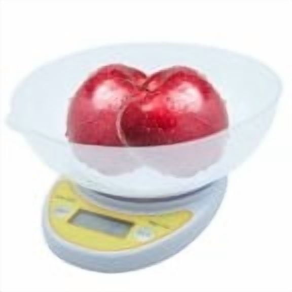 11 lbs x 1g Digital Kitchen Scale Diet Food Scale with Weighing Bowl