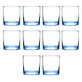 thumbnail image 1 of 11 oz. ARC Aristocrat Rocks Glasses- 10 Pack- Blue, 1 of 5