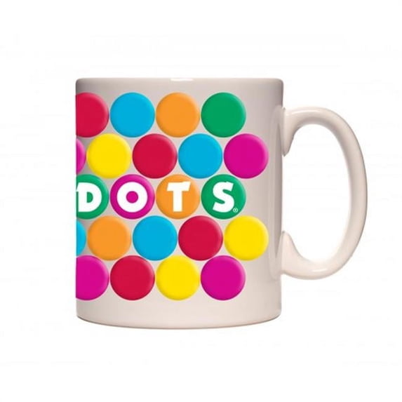 11 oz. Coffee Mug - Dots without Brown Background