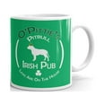 thumbnail image 1 of 11 oz Dog Owner Gift St Patricks Day O'Pittie's Pitbull Irish Pub Coffee Mug Tea Cup, 1 of 3