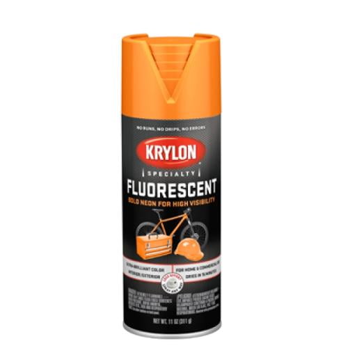 11 oz Fluorescent Spray Paint, Yellow & Orange