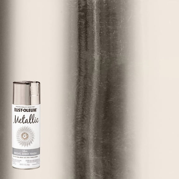 11 oz. Metallic Silver Spray Paint 6-Pack