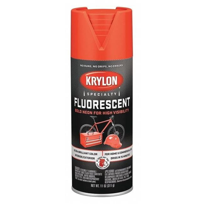 11 oz Red & Orange Fluorescent Spray Paint
