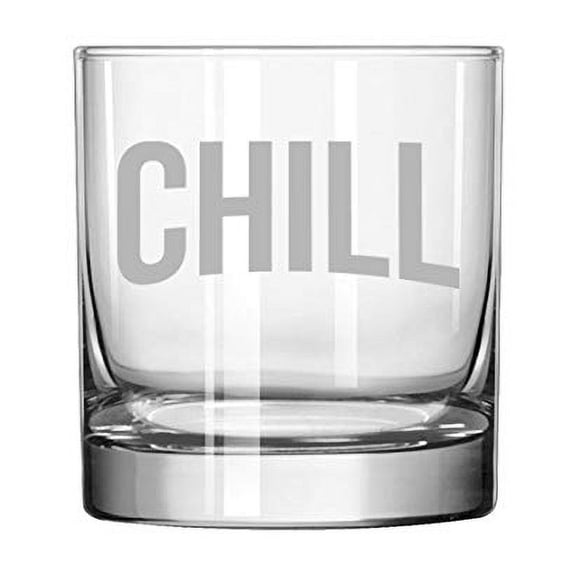 11 oz Rocks Whiskey Highball Glass Chill Funny
