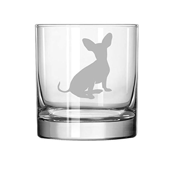 11 oz Rocks Whiskey Highball Glass Chiweenie