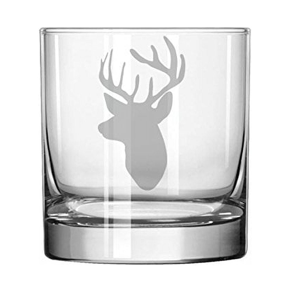 ASOBU On The Rocks 10.5oz Stainless Steel and Glass Insulated Whiskey  Sleeve with Whiskey Glass Wood